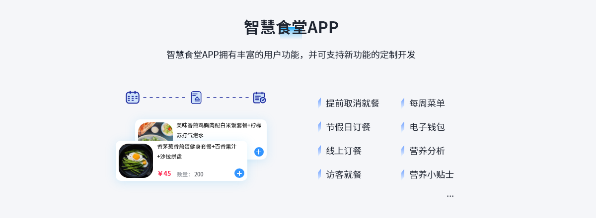 智慧食堂解决方案食堂app